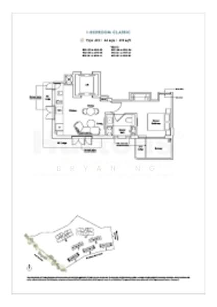 Avenue South Residence, 1 Silat Avenue, Alexandra / Commonwealth, 1 Bedroom, 495 sqft, Condominium For Rent, by Bryan Ng, 25170029 - PropertyGuru.com.sg