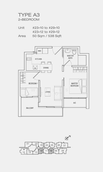 Eon Shenton, 70 Shenton Way, 2 Bedrooms, 538 sqft, Condominium For Rent, by Willis Teo, 25170897 - PropertyGuru.com.sg