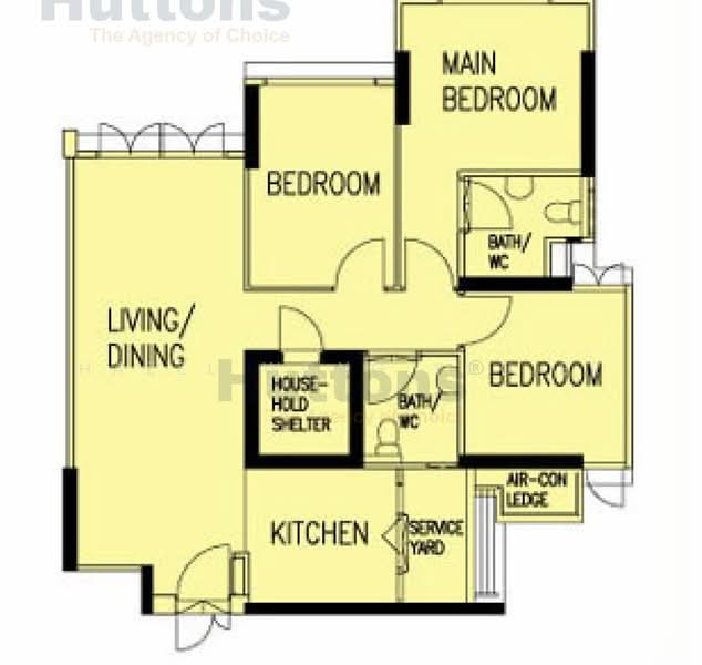 574 Choa Chu Kang Street 52, 574 Choa Chu Kang Street 52, 2 Bedrooms, 900 sqft, HDB Flat For Rent, by Hazel Wong You Er, 25171998 - PropertyGuru.com.sg