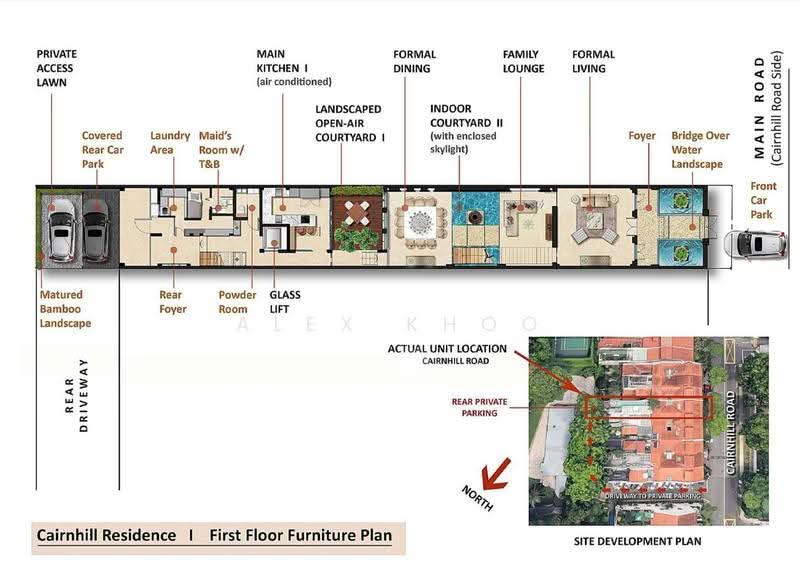 Cairnhill Road, Orchard / River Valley, 3 Bedrooms, 6,329 sqft, Terraced House For Rent, by Alex Khoo, 25174700 - PropertyGuru.com.sg