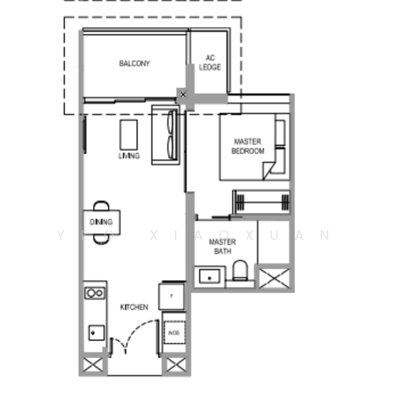 Verdale, 12 De Souza Avenue, 1 Bedroom, 463 sqft, Condominium For Rent, by Yeo XiaoXuan, 25175051 - PropertyGuru.com.sg