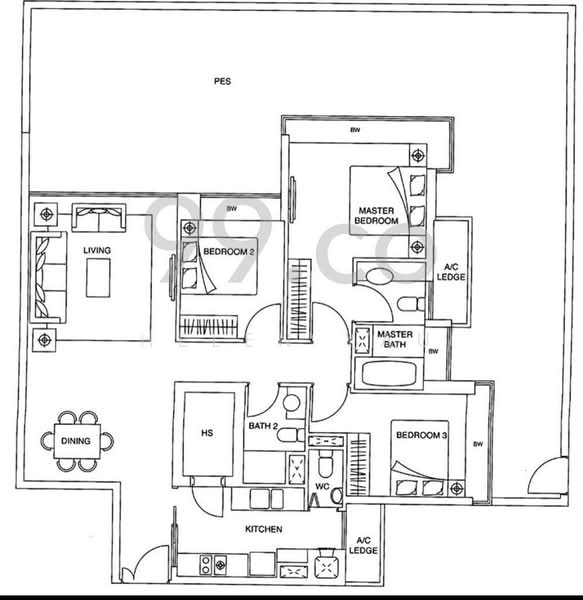 The Vision Condominium For Sale at S$ 2,800,000 | PropertyGuru Singapore