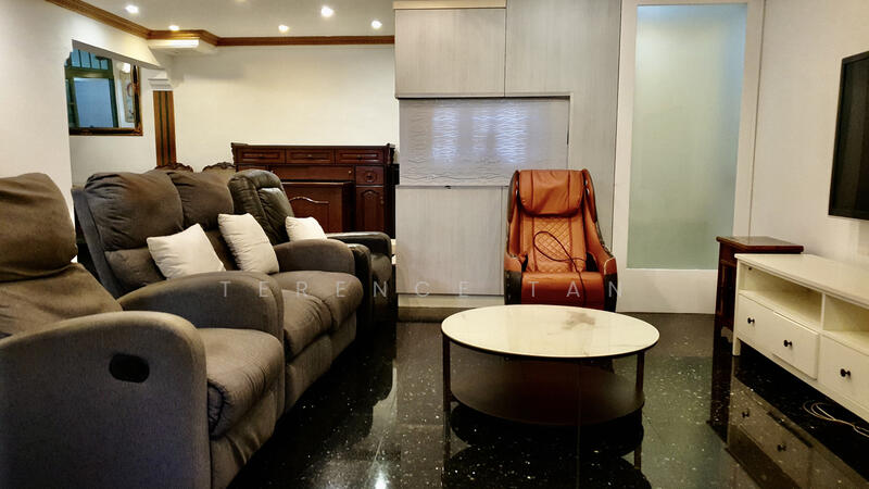 Full Living Room Set with Massage Chair