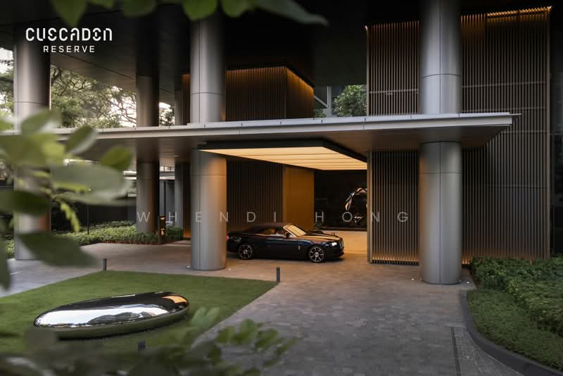Cuscaden Reserve, 8 Cuscaden Road, 3 Bedrooms, 1,163 sqft, Condominium For Rent, by Whendi Hong, 25180491 - Grand Arrival Lobby - PropertyGuru.com.sg