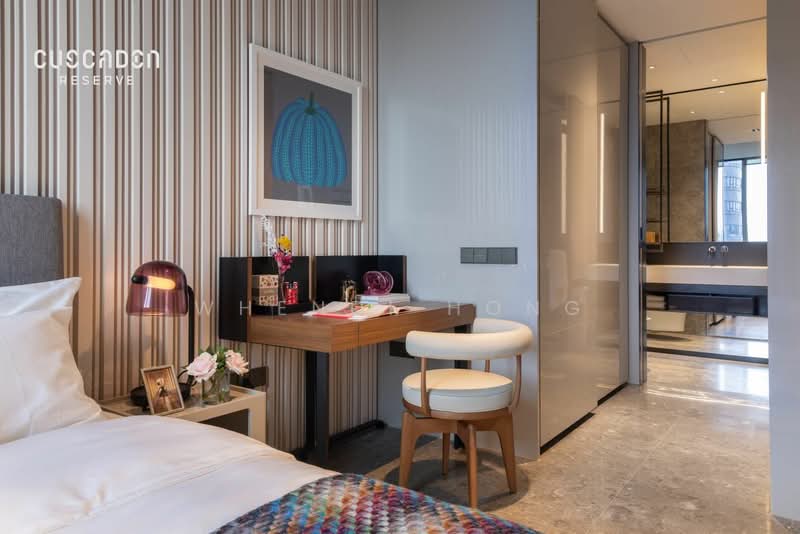 Cuscaden Reserve, 8 Cuscaden Road, 3 Bedrooms, 1,163 sqft, Condominium For Rent, by Whendi Hong, 25180491 - Illustration on Master Bedroom decor - PropertyGuru.com.sg