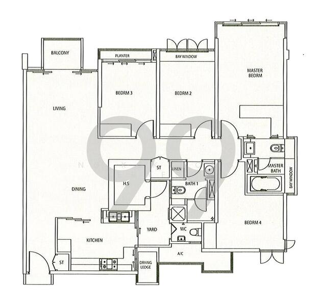 Grandeur 8, 12 Ang Mo Kio Central 3, 4 Bedrooms, 1,453 sqft, Condominium For Rent, by Ng Kok Hong (Ernest), 25181768 - PropertyGuru.com.sg