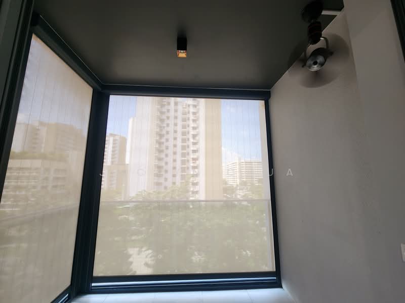The Alps Residences, 115 Tampines Street 86, 2 Bedrooms, 689 sqft, Condominium For Rent, by Jaclyn Chua, 25182566 - Balcony with Zip Track Shade - PropertyGuru.com.sg