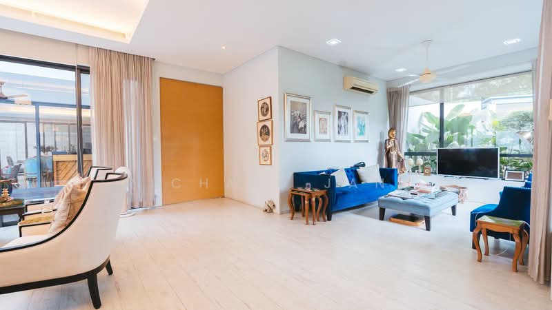 Modern Quiet 5 Rm GCB Patios Big Lap Pool Garden Greenery Near MRT Orchard Rd Shops, Chatsworth Park, Orchard Rd, Grange Rd, Jervois Rd, 5 Bedrooms, 7,000 sqft, Good Class Bungalow For Rent, by Richard Jany, 25182922 - Main Entrance - PropertyGuru.com.sg