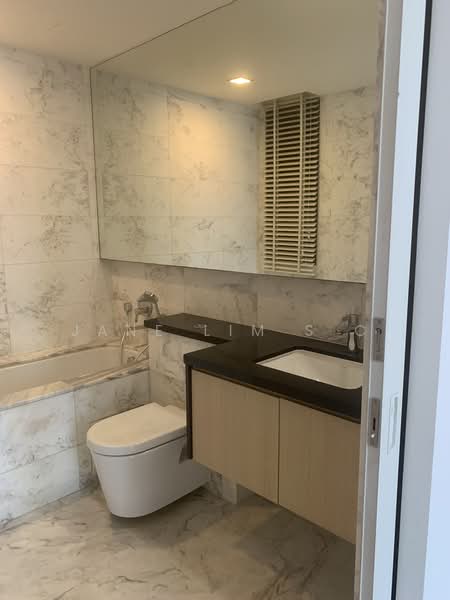 The Arte, 23 Jalan Raja Udang, 2 Bedrooms, 1,055 sqft, Condominium For Rent, by Jane Lim S C, 25183272 - Master bathroom sink - PropertyGuru.com.sg