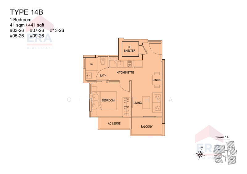 Urban Vista, 14 Tanah Merah Kechil Link, 1 Bedroom, 441 sqft, Condominium For Rent, by Cindy Chua, 25185750 - PropertyGuru.com.sg