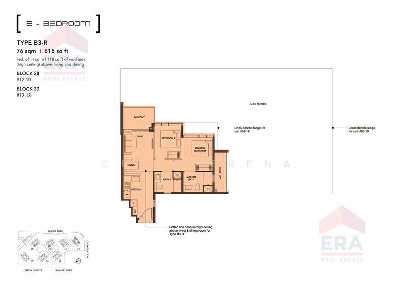 Leedon Green, 28 Leedon Heights, Tanglin / Holland / Bukit Timah, 2 Bedrooms, 818 sqft, Condominium For Rent, by Cheu Serena, 25186145 - PropertyGuru.com.sg