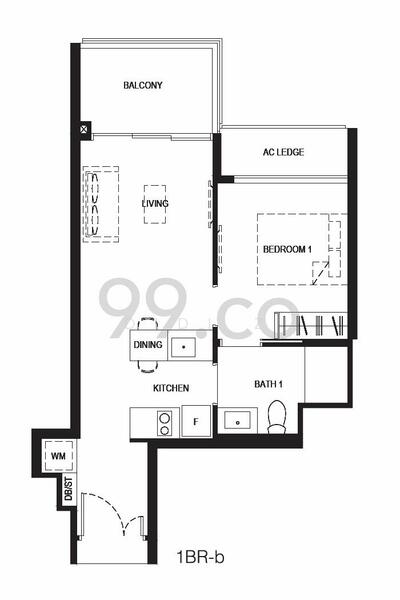 Normanton Park, 49 Normanton Park, 1 Bedroom, 527 sqft, Condominium For Rent, by Didi Didi Z, 25186596 - PropertyGuru.com.sg