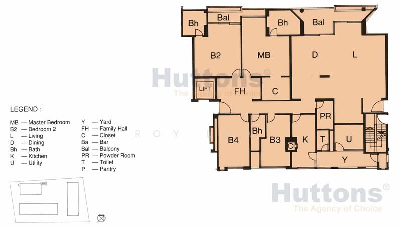 Sutton Place, 26 Farrer Road, Tanglin / Holland / Bukit Timah, 4 Bedrooms, 3,304 sqft, Condominium For Rent, by Roy Low, 25189728 - PropertyGuru.com.sg