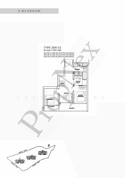 Stirling Residences, 23 Stirling Road, 2 Bedrooms, 657 sqft, Condominium For Rent, by Tang Wai Onn, 25192940 - PropertyGuru.com.sg