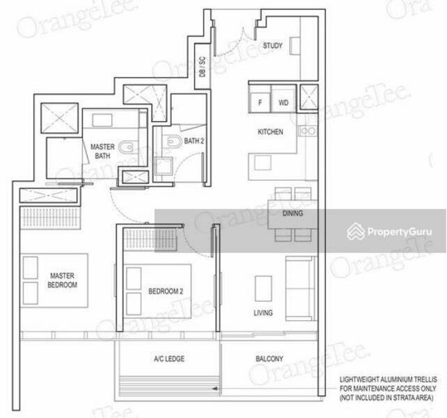 Amber Park, 14 Amber Gardens, 2 Bedrooms, 743 sqft, Condominium For Rent, by Nicole Teo, 25193065 - PropertyGuru.com.sg