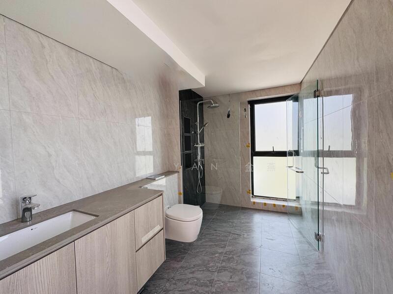 For Sale - Last unit - Brand new Semi-D, 4 levels with Lift & Swimming Pool, modern with roof terrace