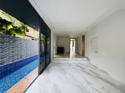 For Sale - Last unit - Brand new Semi-D, 4 levels with Lift & Swimming Pool, modern with roof terrace