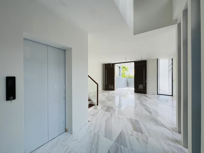 For Sale - Last unit - Brand new Semi-D, 4 levels with Lift & Swimming Pool, modern with roof terrace