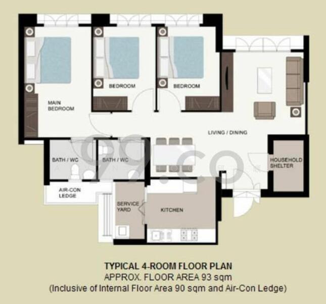 For Rent 805A Keat Hong Close