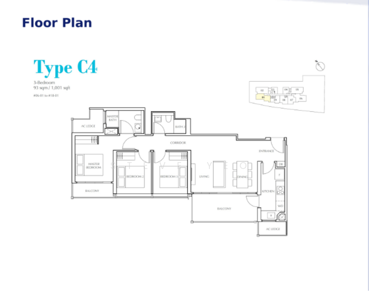 Jui Residences, 1177 Serangoon Road, 3 Bedrooms, 1,001 sqft, Condominium For Rent, by Steve Yeo, 25200817 - PropertyGuru.com.sg