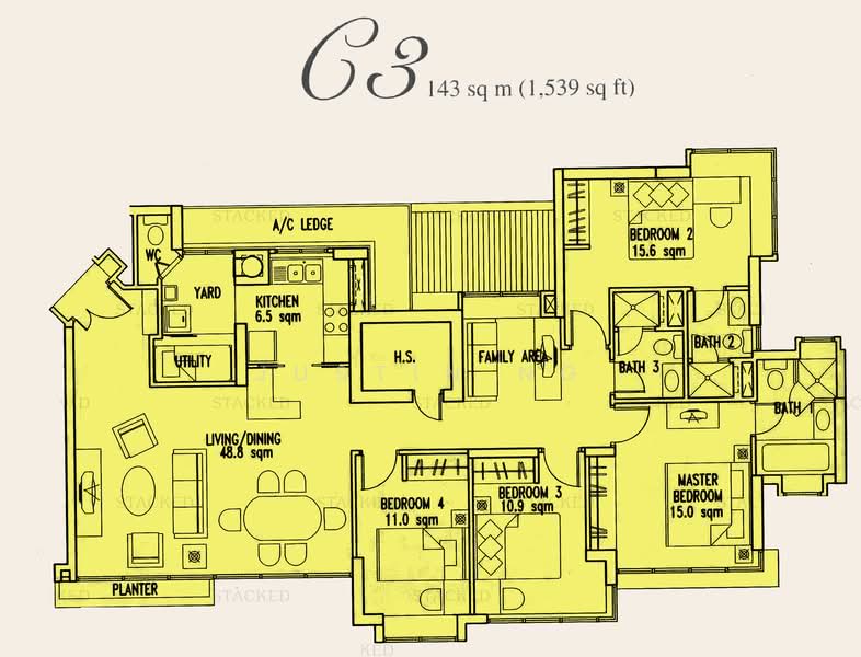 Goldenhill Park Condo, 68 Mei Hwan Drive, 4 Bedrooms, 1,539 sqft, Condominium For Rent, by Justin Ng, 25201722 - PropertyGuru.com.sg