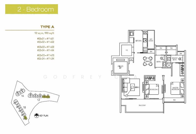 Parvis, 12 Holland Hill, 2 Bedrooms, 990 sqft, Condominium For Rent, by Godfrey Chan, 25202185 - PropertyGuru.com.sg