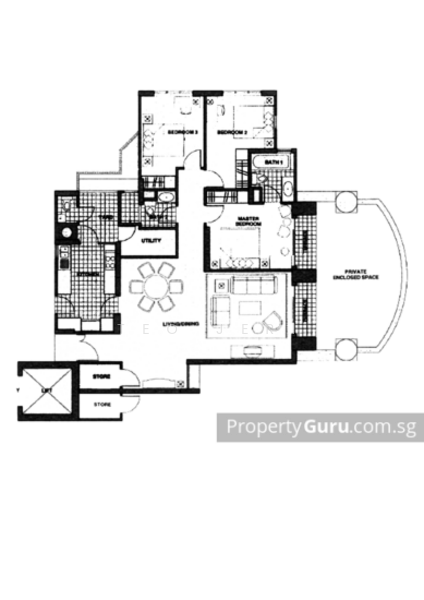 Spring Grove, 53 Grange Road, 2 Bedrooms, 1,012 sqft, Condominium For Rent, by Teo Jeri, 25202362 - PropertyGuru.com.sg