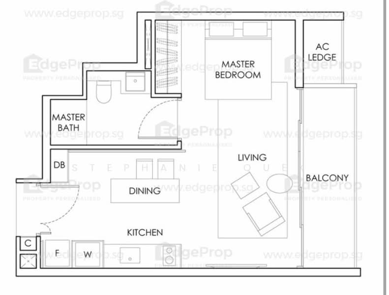 Highline Residences, 7 Kim Tian Road, Alexandra / Commonwealth, 1 Bedroom, 506 sqft, Condominium For Sale, by Stephanie Quek, 25202830 - PropertyGuru.com.sg