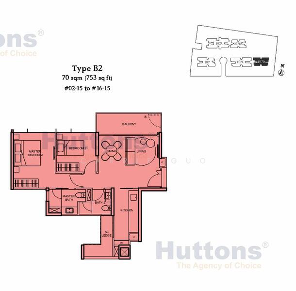 The Tembusu, 107D Tampines Road, 2 Bedrooms, 753 sqft, Condominium For Sale, by Carrie Guo, 25203000 - PropertyGuru.com.sg