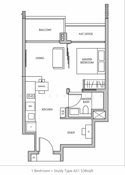 Pasir Ris 8, 10 Pasir Ris Central, 1 Bedroom, 538 sqft, Apartment For Sale, by Kesinee Kess, 25205789 - PropertyGuru.com.sg