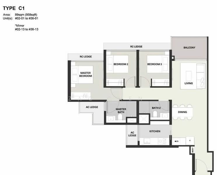 Clavon, 6 Clementi Avenue 1, 3 Bedrooms, 958 sqft, Condominium For Rent, by Zac Chen, 25205858 - PropertyGuru.com.sg