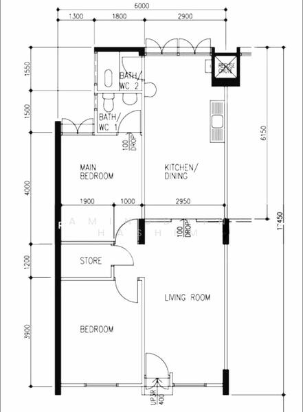 481 Jurong West Street 41, 481 Jurong West Street 41, Boon Lay / Jurong / Tuas, 2 Bedrooms, 721 sqft, HDB Flat For Rent, by Aminuddin Hashim, 25208798 - PropertyGuru.com.sg