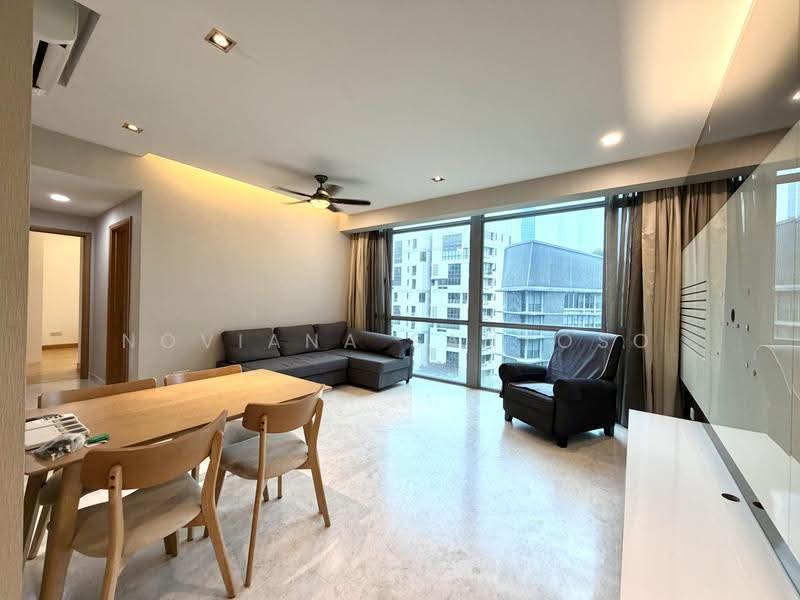 Park Infinia at Wee Nam, 2 Lincoln Road, Newton / Novena, 2 Bedrooms, 850 sqft, Condominium For Rent, by Noviana Santoso, 25214619 - Living Room - PropertyGuru.com.sg