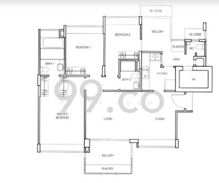 Viz at Holland, 221 Queensway, 3 Bedrooms, 1,259 sqft, Condominium For Sale, by Peter Fong, 25214662 - PropertyGuru.com.sg