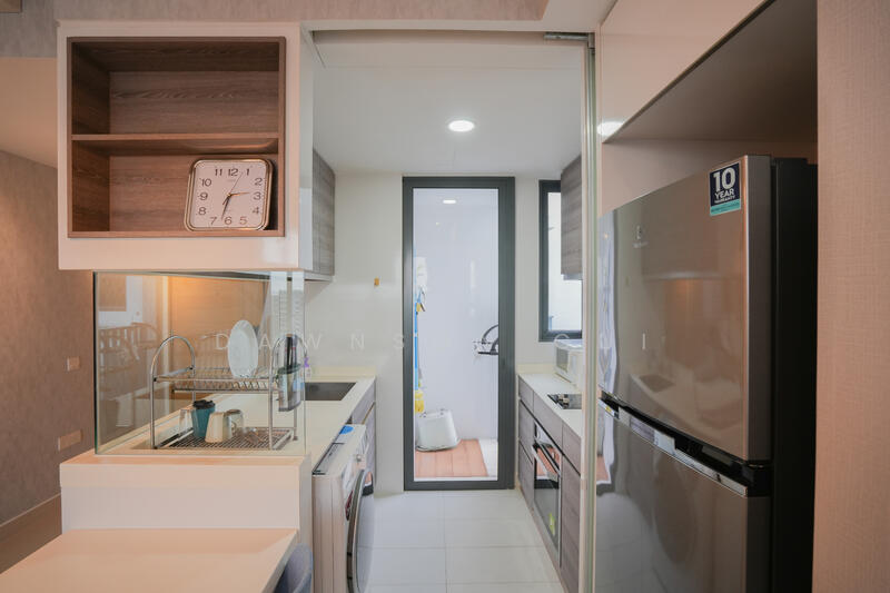 Enclosed kitchen