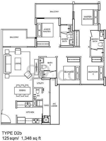 Stratum, 94 Elias Road, Pasir Ris / Tampines, 4 Bedrooms, 1,346 sqft, Condominium For Rent, by Gabriel Shaun, 25217727 - PropertyGuru.com.sg