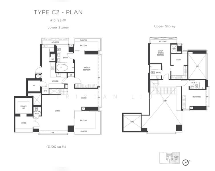 Skyline @ Orchard Boulevard, 23 Angullia Park, 4 Bedrooms, 3,100 sqft, Condominium For Sale, by Tristan Liu, 25220987 - PropertyGuru.com.sg