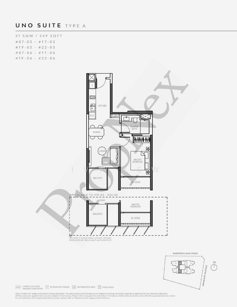 The Atelier, 2 Makeway Avenue, Orchard / River Valley, 1 Bedroom, 549 sqft, Condominium For Rent, by Ivy Lew, 25222762 - PropertyGuru.com.sg