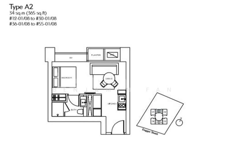 Skysuites @ Anson, 8 Enggor Street, Studio, 365 sqft, Condominium For Rent, by Benjamin Fan, 25224146 - PropertyGuru.com.sg
