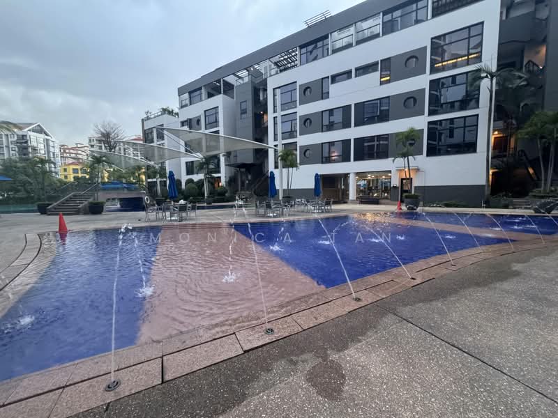 River Place, 60 Havelock Road, 2 Bedrooms, 786 sqft, Condominium For Rent, by Monica Tan, 25225079 - Swimming pool view in front of this cozy rented unit - PropertyGuru.com.sg