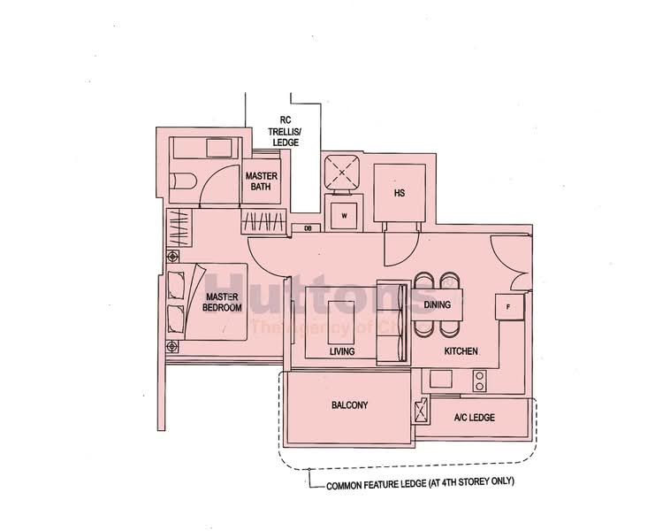 Stars of Kovan, 986 Upper Serangoon Road, 1 Bedroom, 517 sqft, Condominium For Rent, by Stephen Lim, 25225654 - PropertyGuru.com.sg