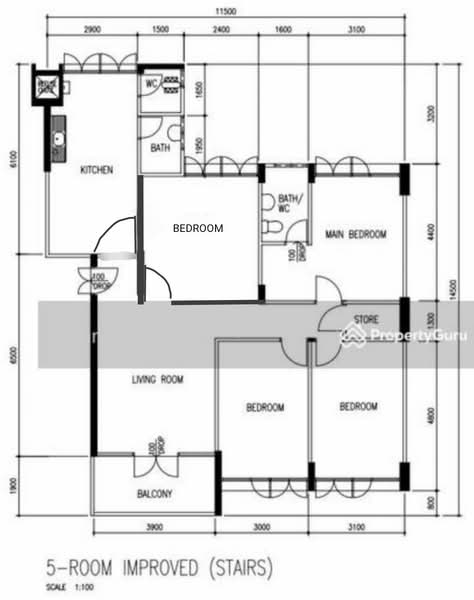340 Clementi Avenue 5, 340 Clementi Avenue 5, 4 Bedrooms, 1,302 sqft, HDB Flat For Rent, by Tracy Liu, 25228030 - PropertyGuru.com.sg