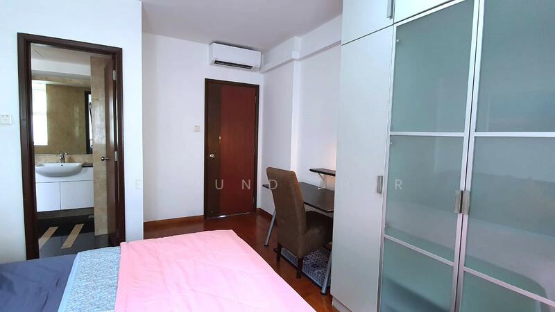 with aircon and built-in wardrobe