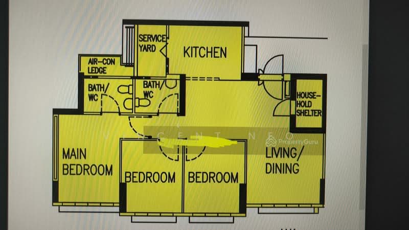 573A Woodlands Glen, 573A Woodlands Drive 16, 3 Bedrooms, 1,001 sqft, HDB Flat For Rent, by Vincent Neo, 25231091 - PropertyGuru.com.sg