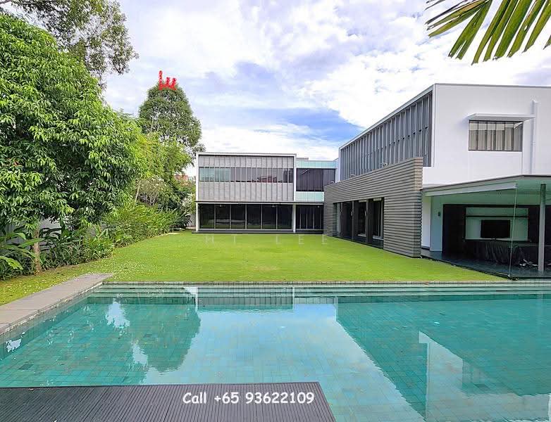 The Maryland House Quiet Cul-De-Sac!Gaarden Party Lawn!Movie Room!Gym!25m Pool, Maryland Drive Holland Rd Jelita Mall, Tanglin / Holland / Bukit Timah, 6 Bedrooms, 16,000 sqft, Good Class Bungalow For Rent, by HT Lee, 25231116 - PropertyGuru.com.sg