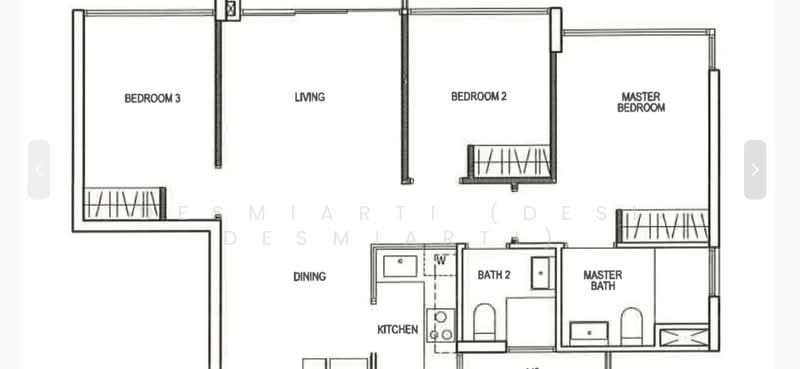 North Park Residences, 33 Yishun Central 1, 3 Bedrooms, 829 sqft, Condominium For Rent, by Desmiarti Desi, 25232476 - PropertyGuru.com.sg