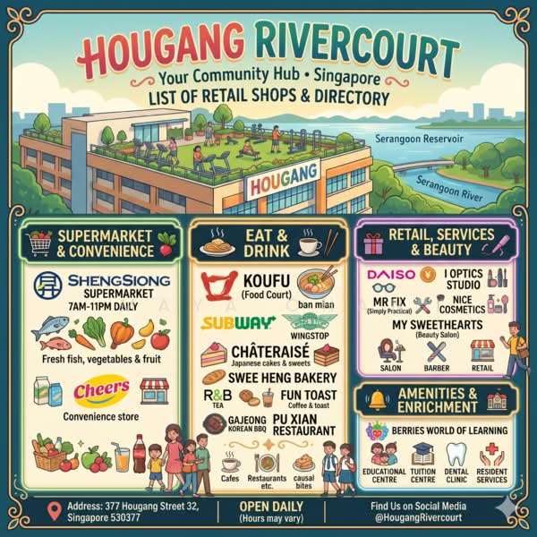 Evergreen Park, 31 Hougang Avenue 7, Studio, 250 sqft, Condominium For Rent, by Maya Chan, 25233900 - Hougang River Court 8 min away - PropertyGuru.com.sg