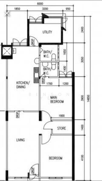41 Sims Drive, 41 Sims Drive, 3 Bedrooms, 721 sqft, HDB Flat For Rent, by BENSON YEO, 25234089 - PropertyGuru.com.sg
