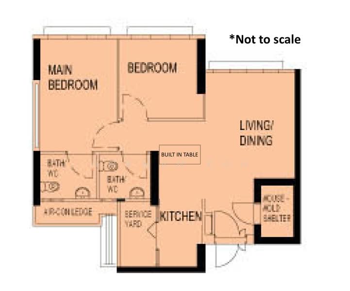 327B Sumang Walk, 327B Sumang Walk, 2 Bedrooms, 731 sqft, HDB Flat For Rent, by Norman Koh (许启彰), 25234322 - PropertyGuru.com.sg