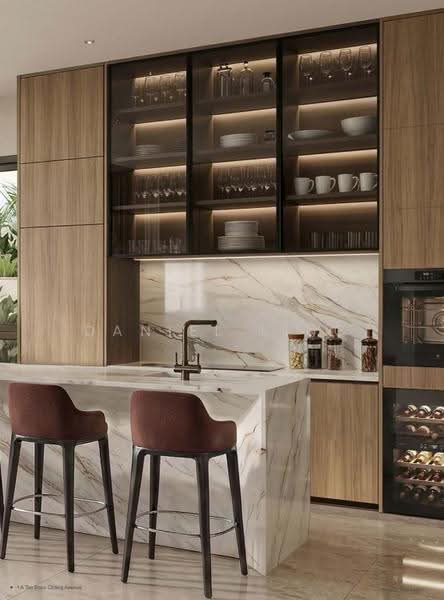 Brand NEW Elegance Modern Detached @Holland, Holland Grove/Grove Drive/Tan Boon Chong, Tanglin / Holland / Bukit Timah, 5 Bedrooms, 10,650 sqft, Detached House For Sale, by Daniel Ling, 25236877 - Kitchen - PropertyGuru.com.sg